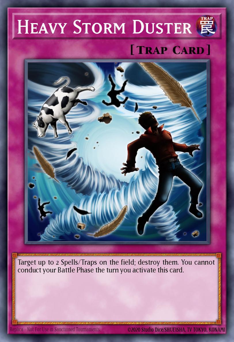 Heavy Storm Duster Yu-Gi-Oh card