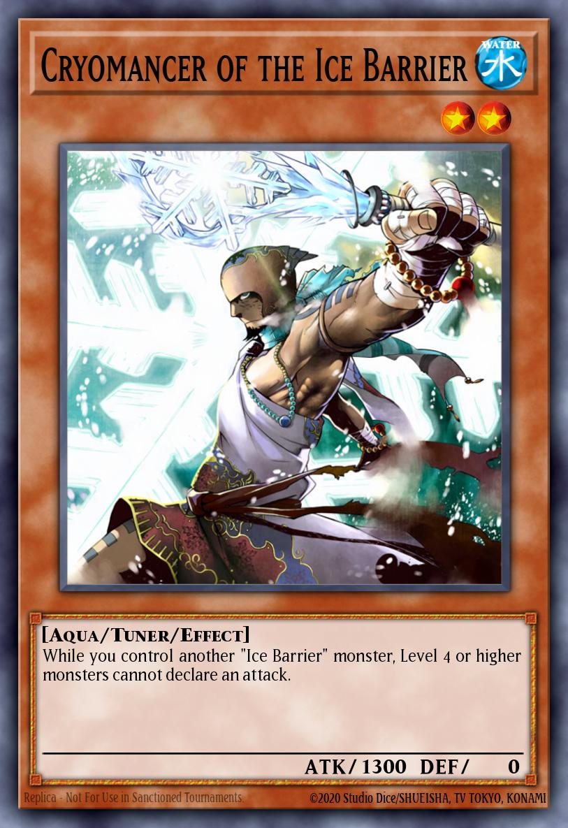 Cryomancer of the Ice Barrier Yu-Gi-Oh card