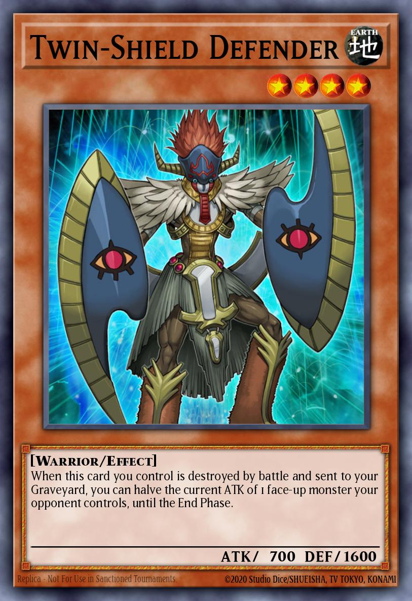 Twin-Shield Defender Yu-Gi-Oh card
