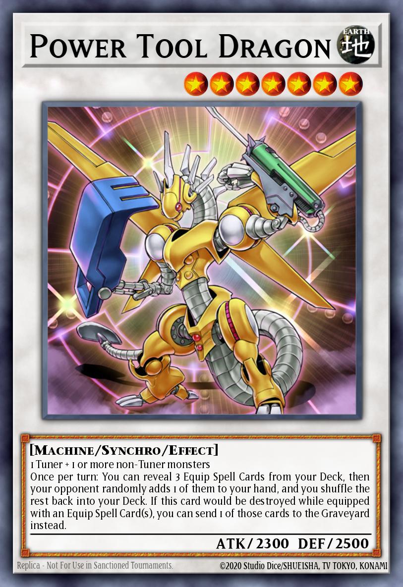 Power Tool Dragon Yu-Gi-Oh card