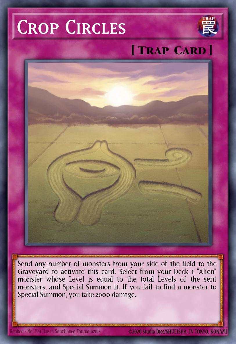 Crop Circles Yu-Gi-Oh card
