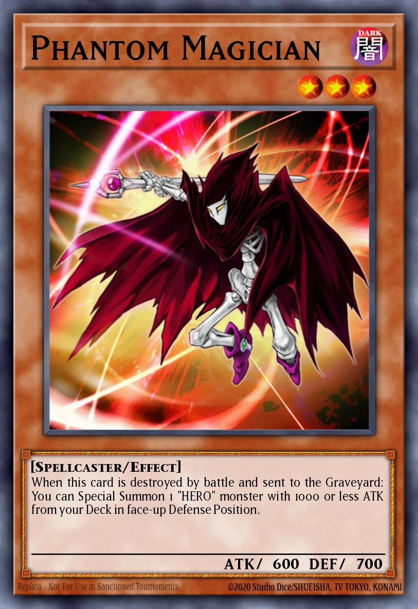 Phantom Magician Yu-Gi-Oh card