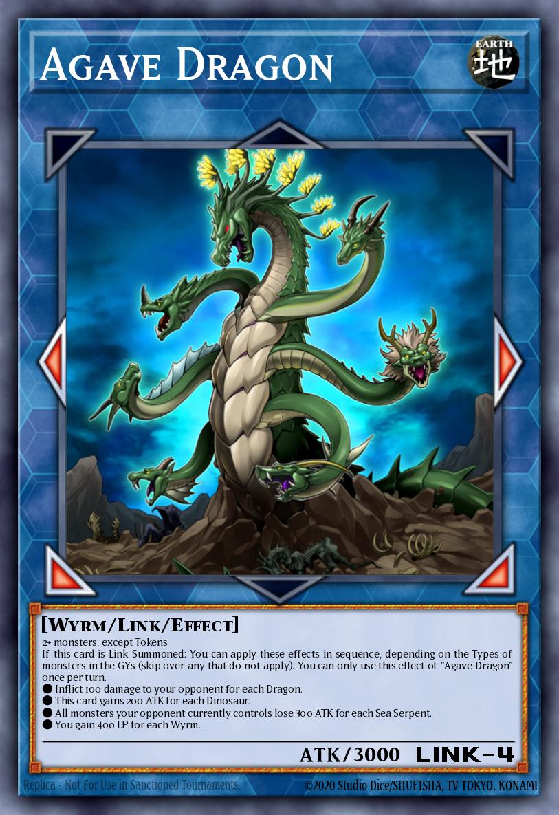 Agave Dragon Yu-Gi-Oh card