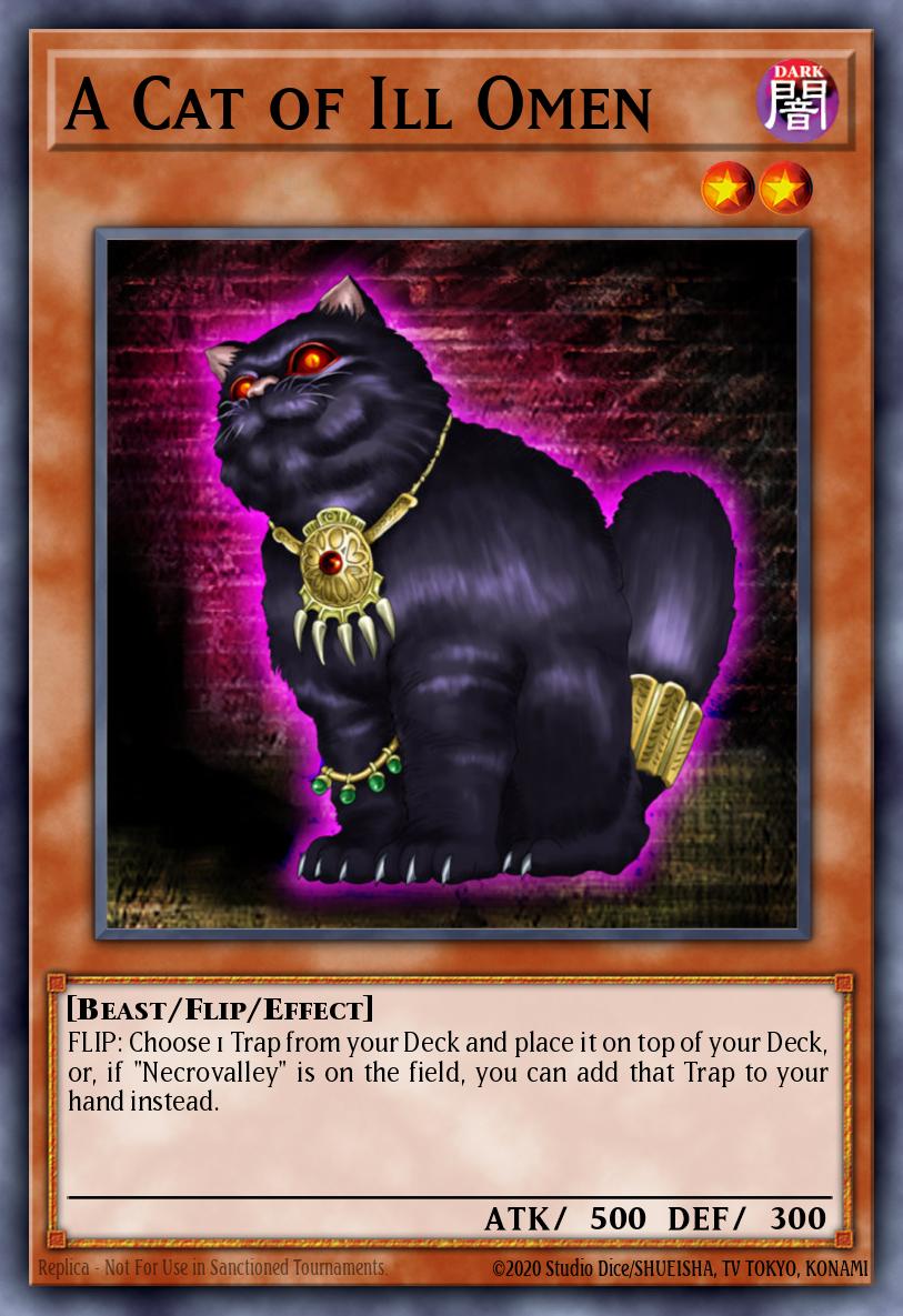 A Cat of Ill Omen Yu-Gi-Oh card