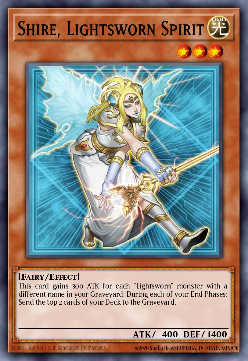 Shire, Lightsworn Spirit Yu-Gi-Oh card