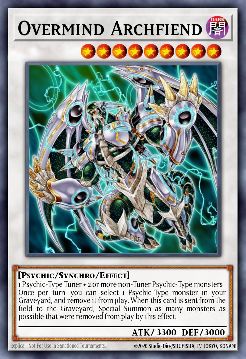 Overmind Archfiend Yu-Gi-Oh card