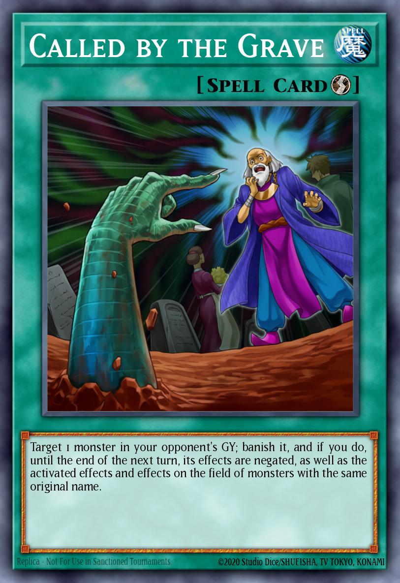 Called by the Grave Yu-Gi-Oh card