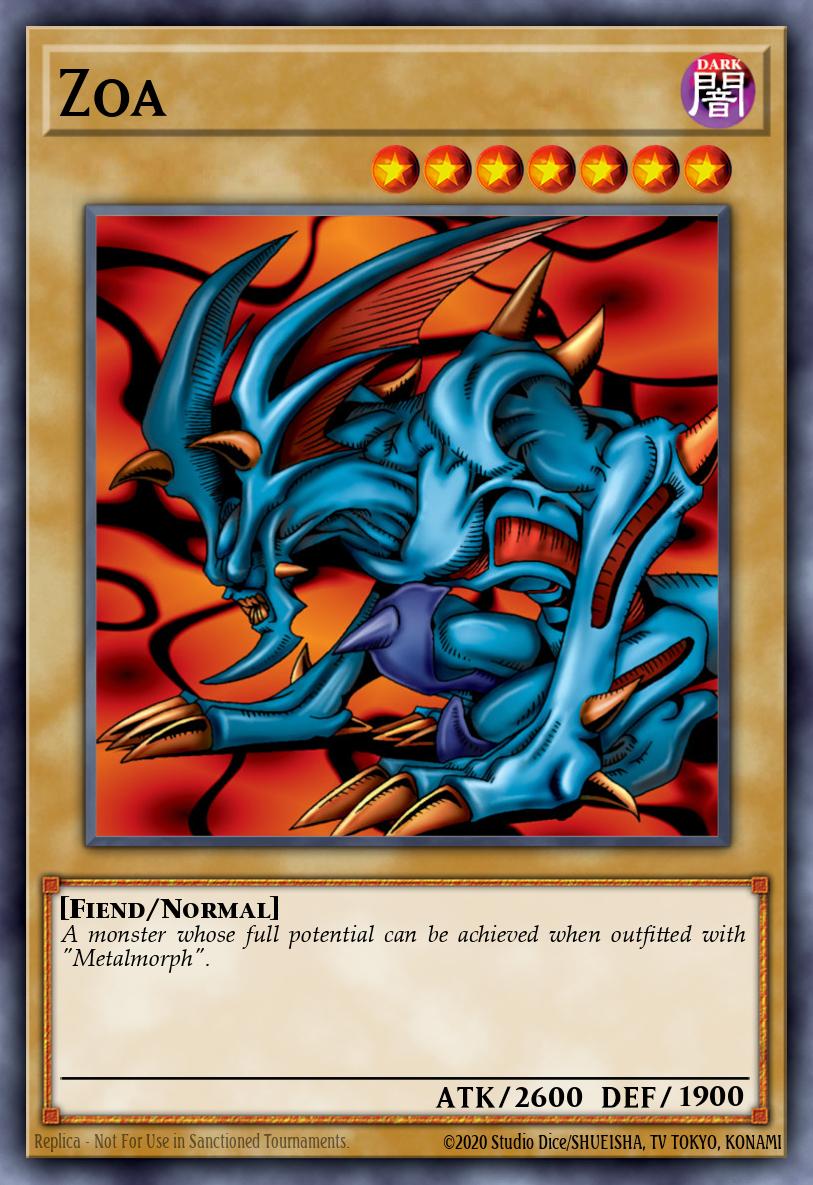 Zoa Yu-Gi-Oh card