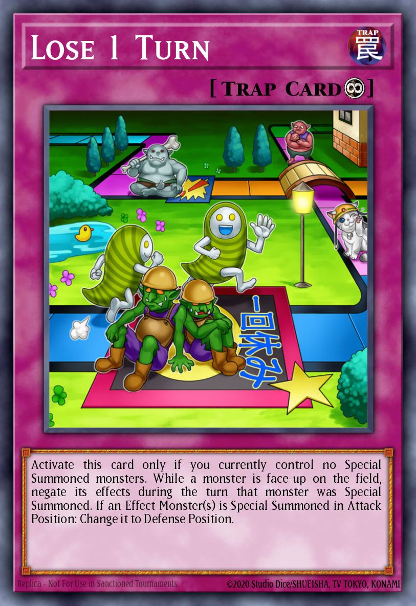 Lose 1 Turn Yu-Gi-Oh card