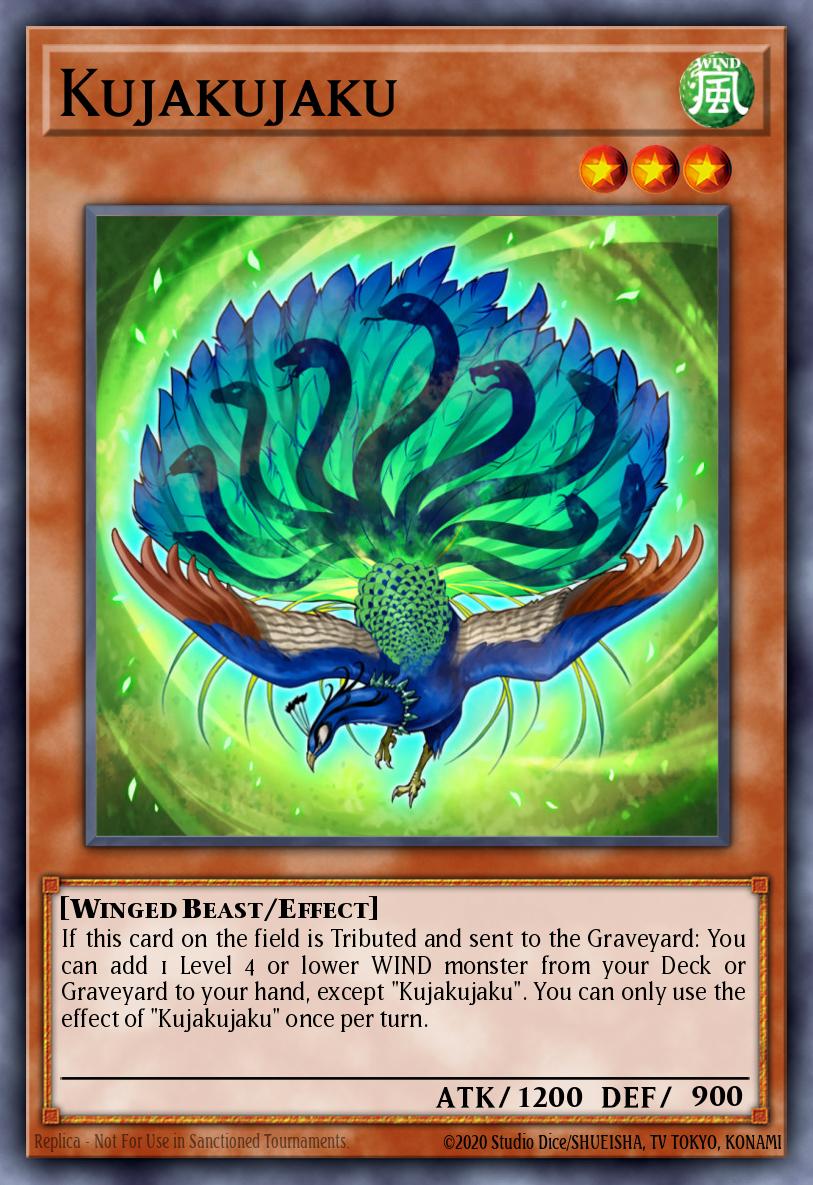 Kujakujaku Yu-Gi-Oh card
