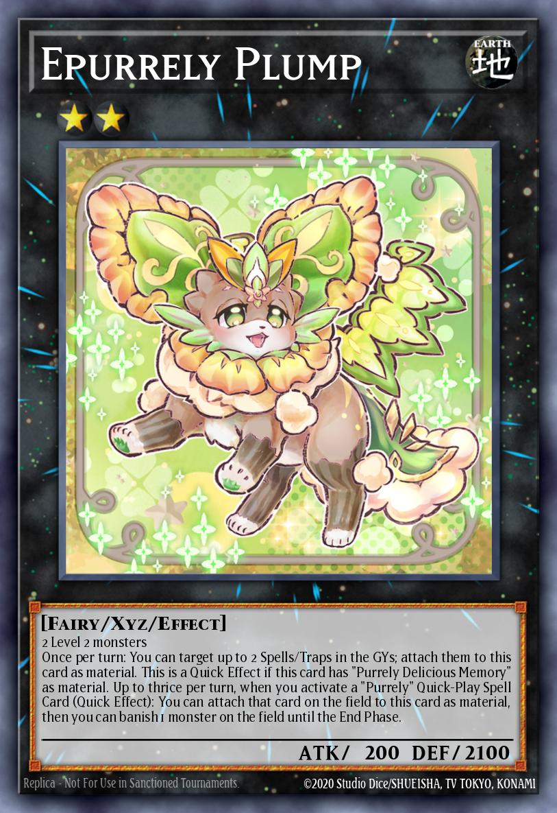 Epurrely Plump Yu-Gi-Oh card