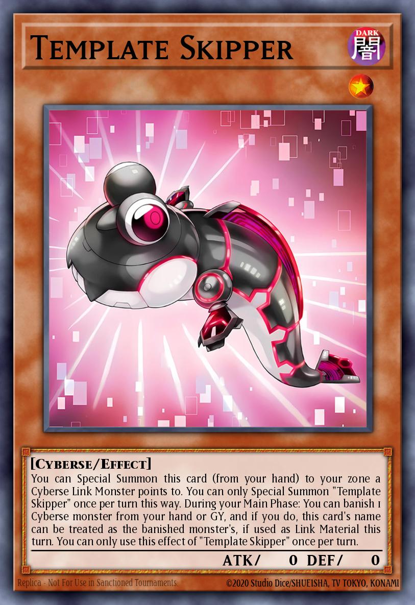 Template Skipper Yu-Gi-Oh card