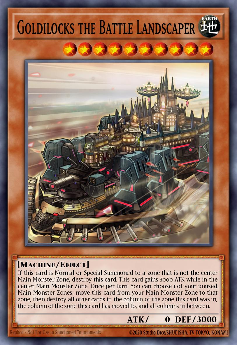 Goldilocks the Battle Landscaper Yu-Gi-Oh card