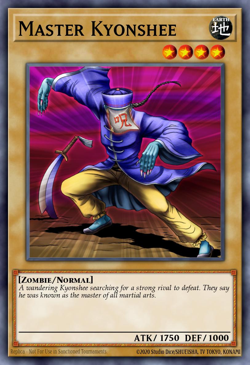 Master Kyonshee Yu-Gi-Oh card
