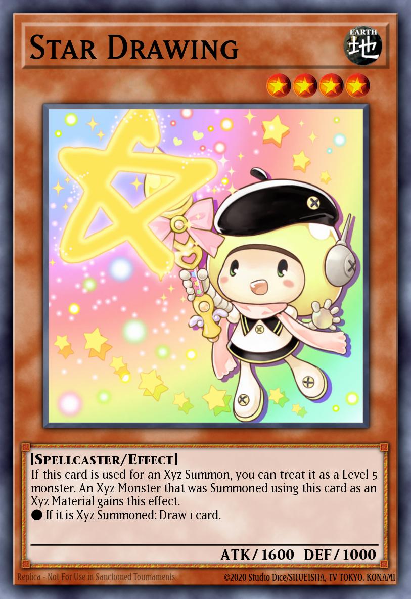 Star Drawing Yu-Gi-Oh card