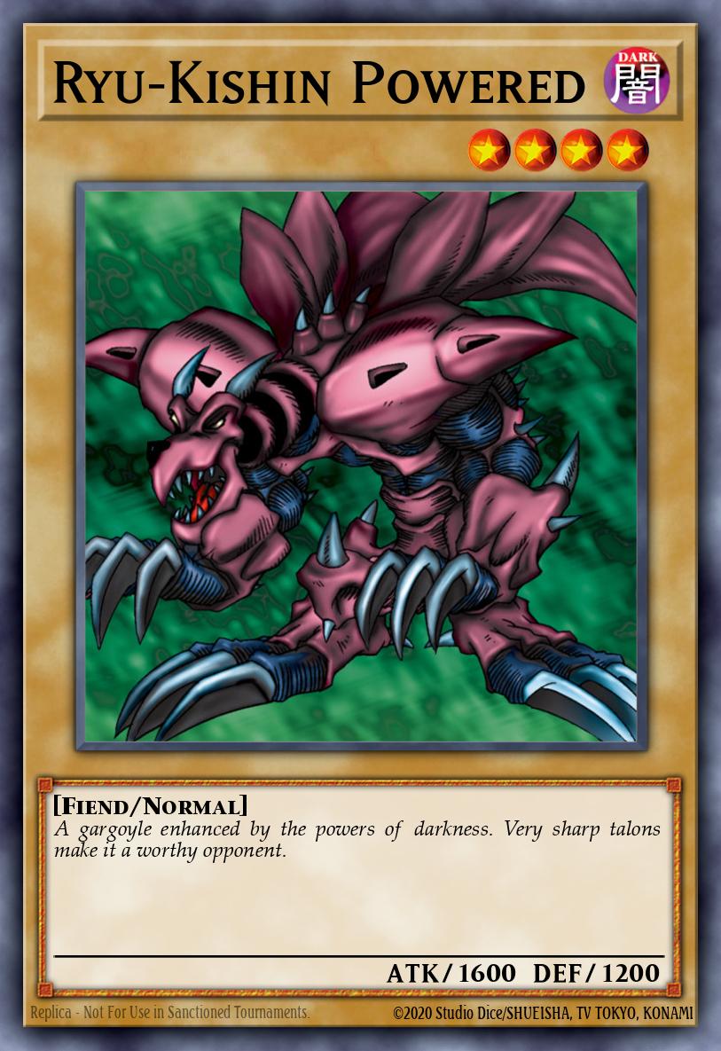 Ryu-Kishin Powered Yu-Gi-Oh card