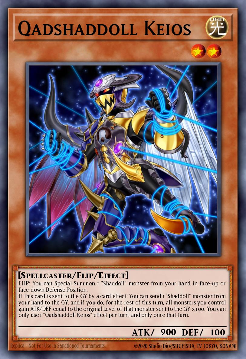 Qadshaddoll Keios Yu-Gi-Oh card