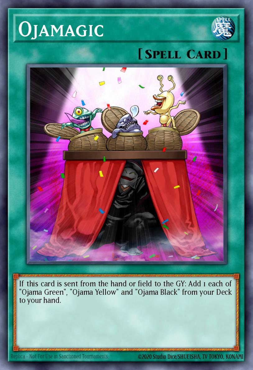 Ojamagic Yu-Gi-Oh card