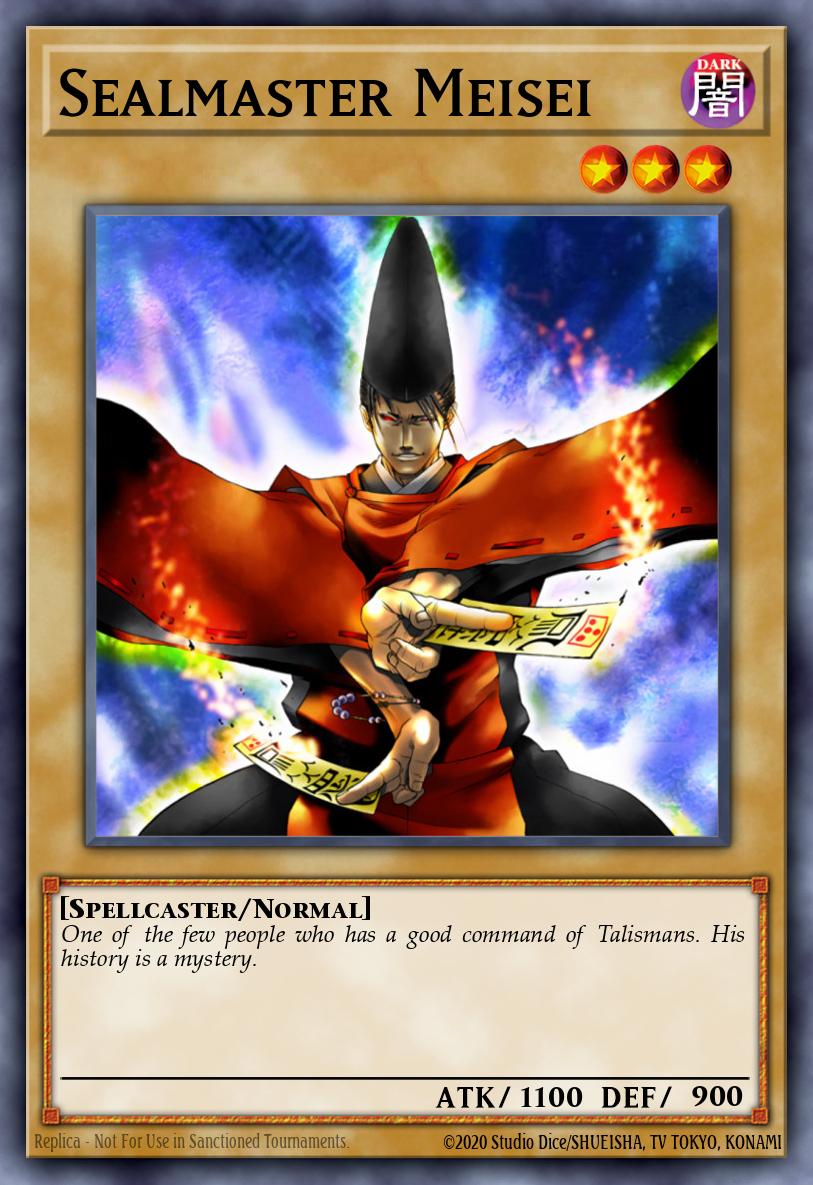 Sealmaster Meisei Yu-Gi-Oh card