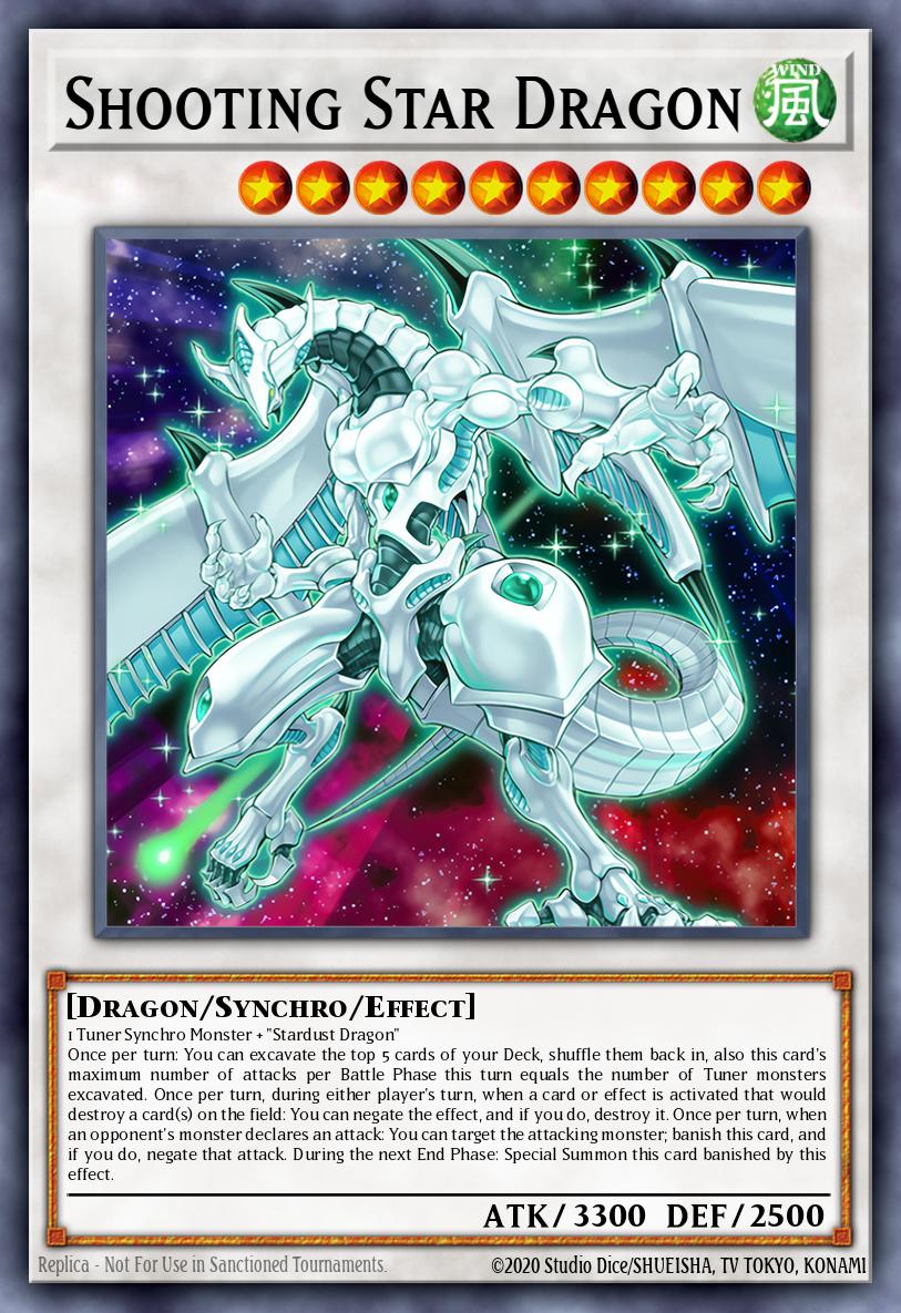 Shooting Star Dragon Yu-Gi-Oh card