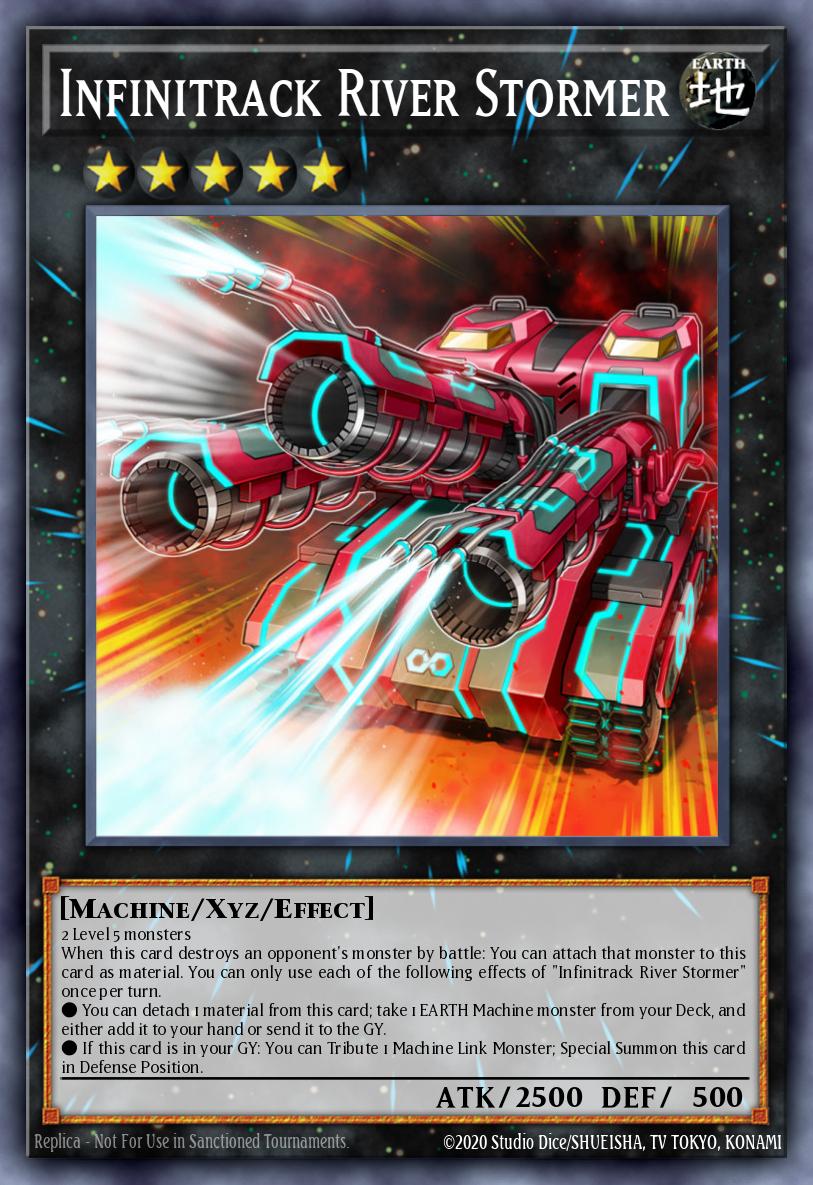 Infinitrack River Stormer Yu-Gi-Oh card