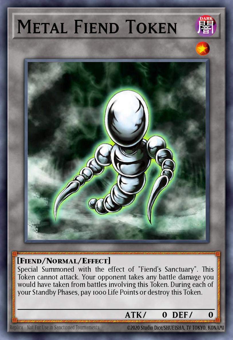 Metal Fiend Token Yu-Gi-Oh card