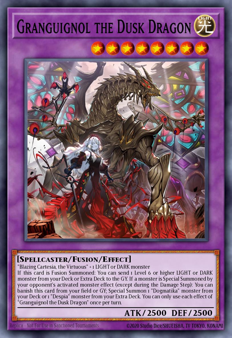 Granguignol the Dusk Dragon Yu-Gi-Oh card