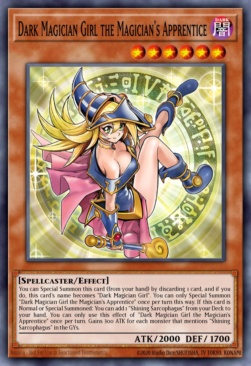 Dark Magician Girl the Magician's Apprentice Yu-Gi-Oh card
