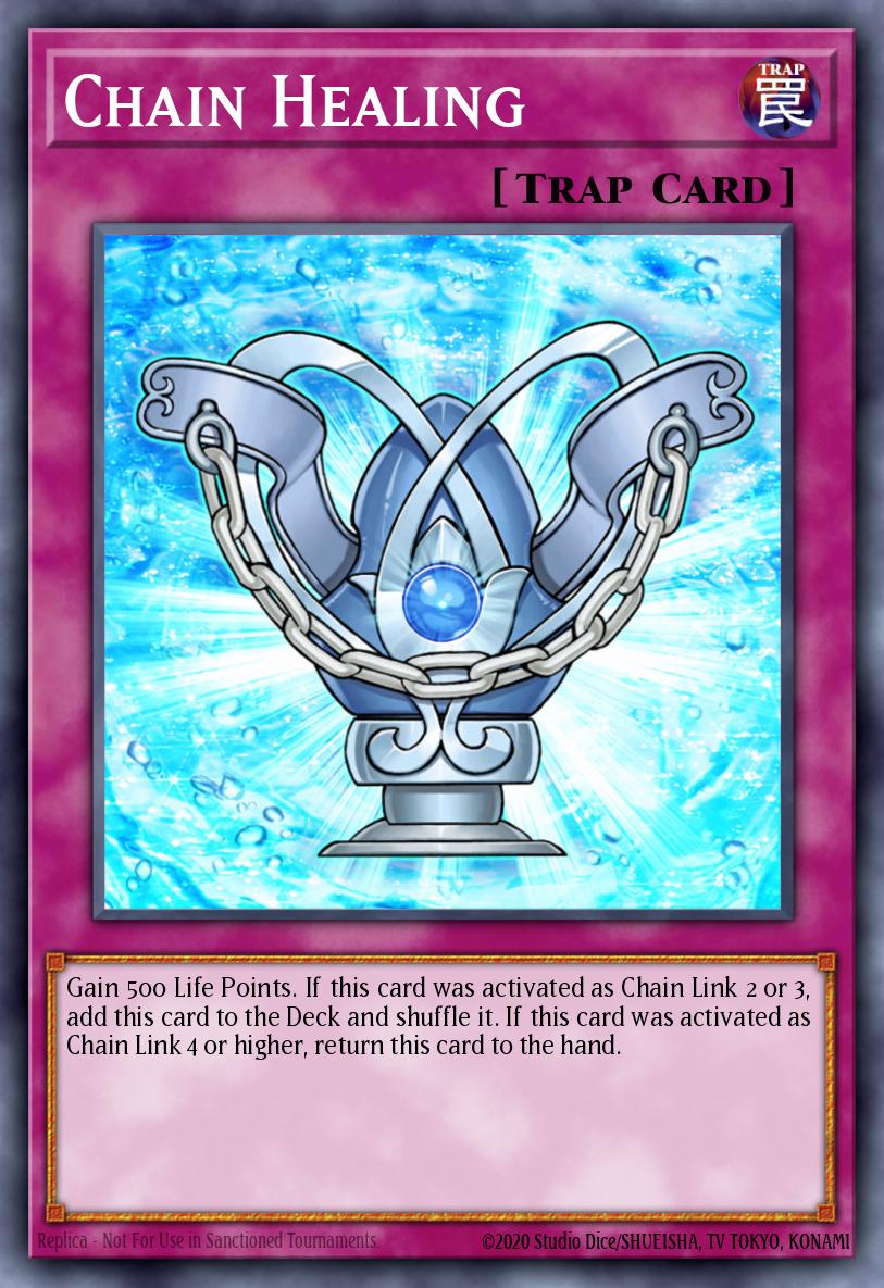 Chain Healing Yu-Gi-Oh card