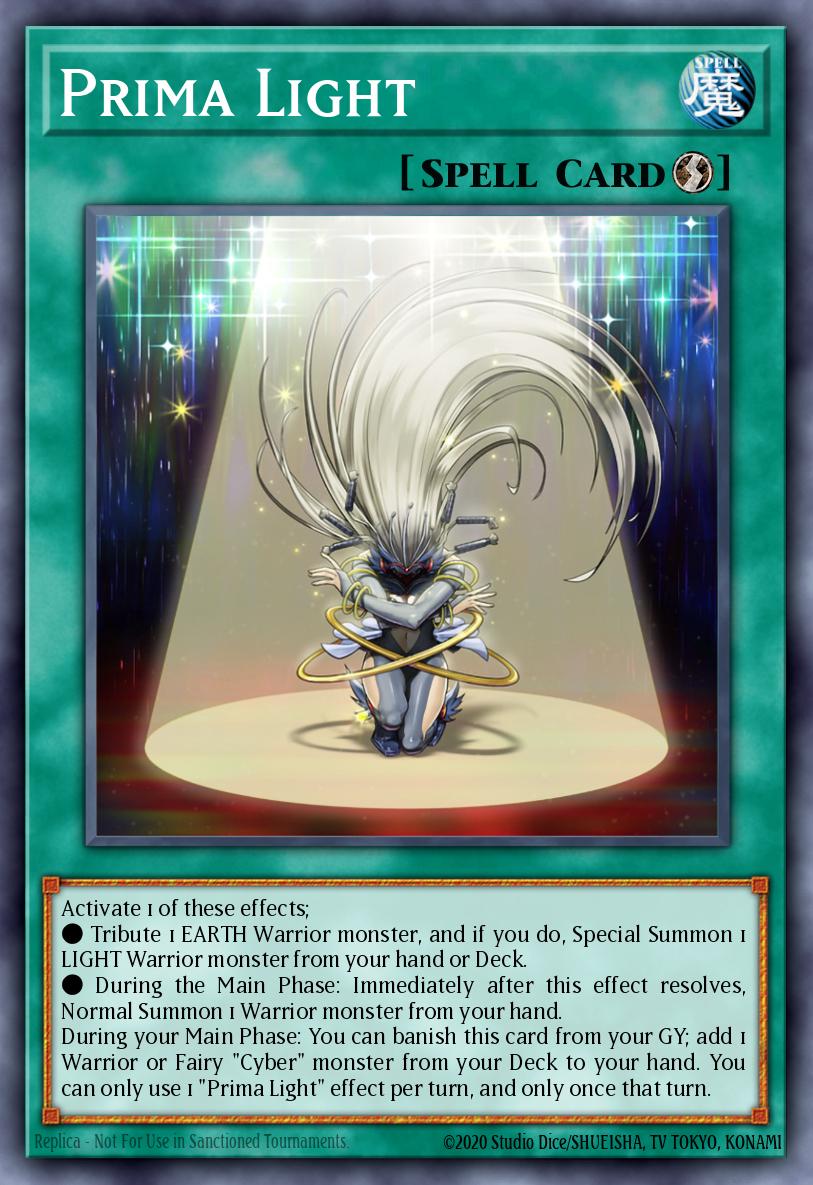 Prima Light Yu-Gi-Oh card