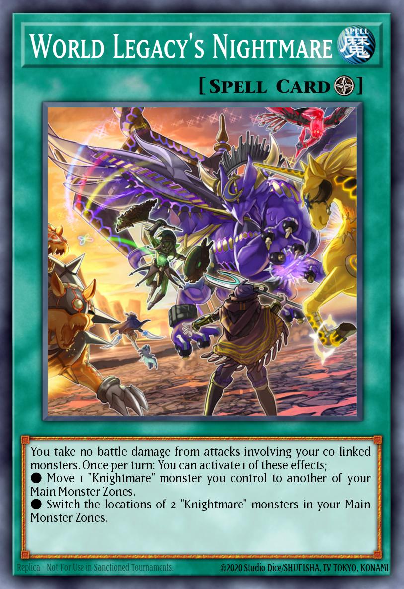 World Legacy's Nightmare Yu-Gi-Oh card