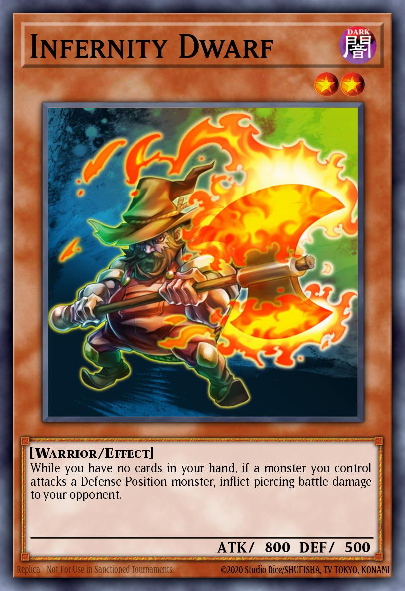 Infernity Dwarf Yu-Gi-Oh card