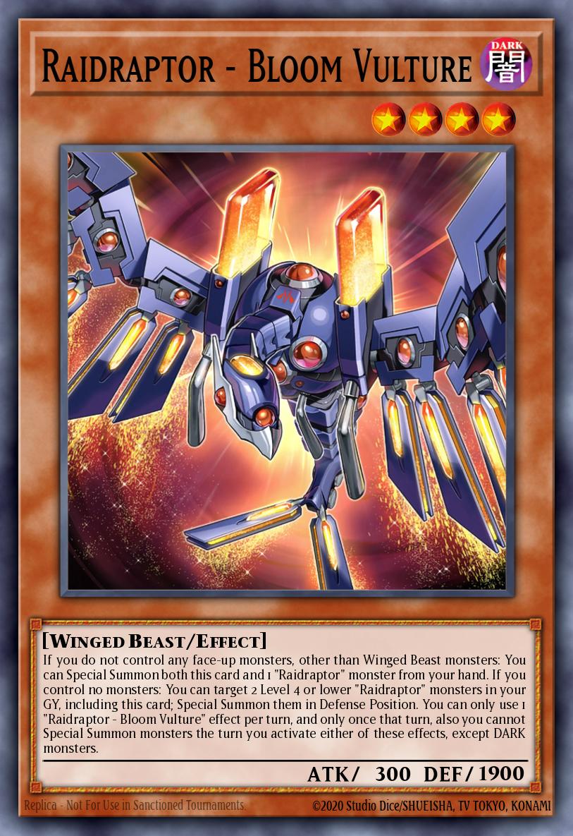 Raidraptor - Bloom Vulture Yu-Gi-Oh card
