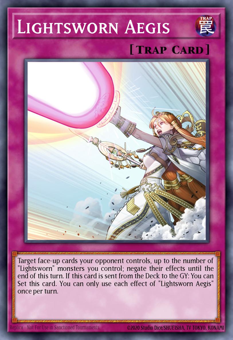 Lightsworn Aegis Yu-Gi-Oh card