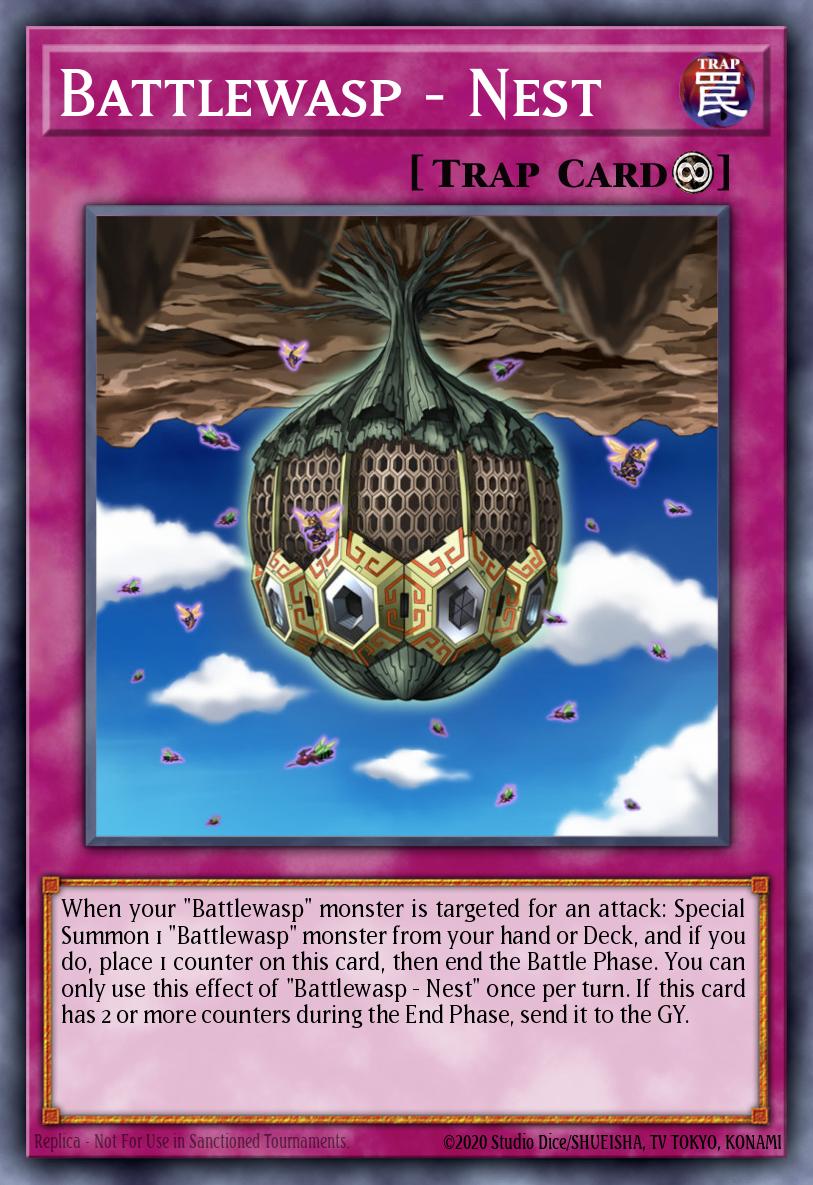 Battlewasp - Nest Yu-Gi-Oh card