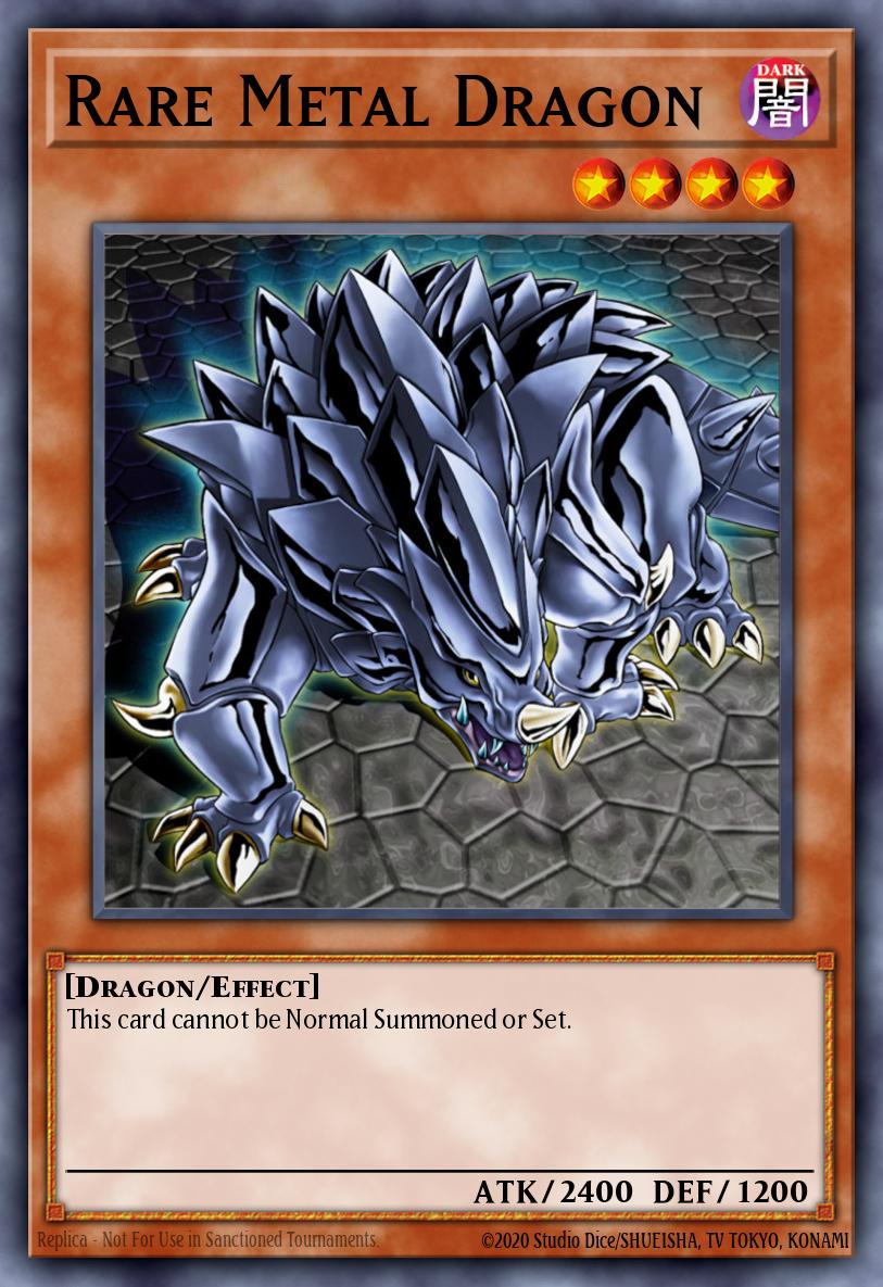 Rare Metal Dragon Yu-Gi-Oh card