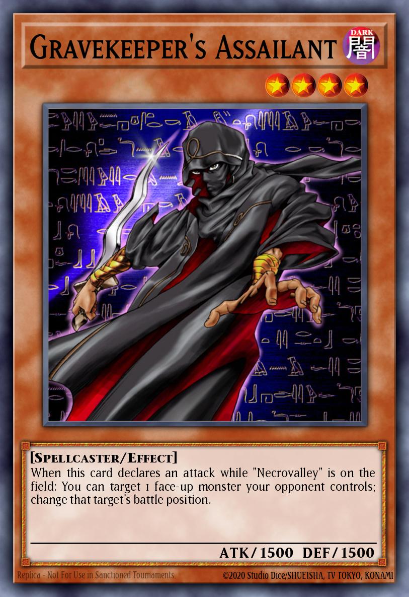 Gravekeeper's Assailant Yu-Gi-Oh card