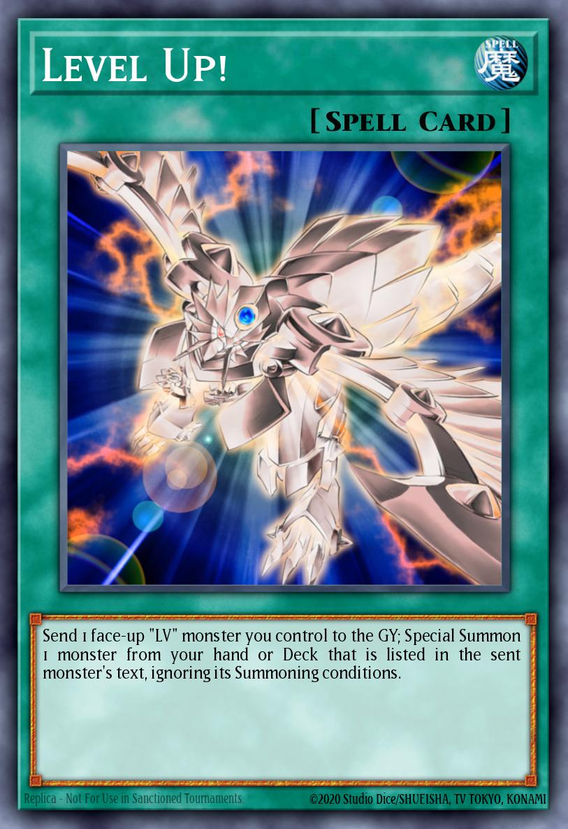 Level Up! Yu-Gi-Oh card