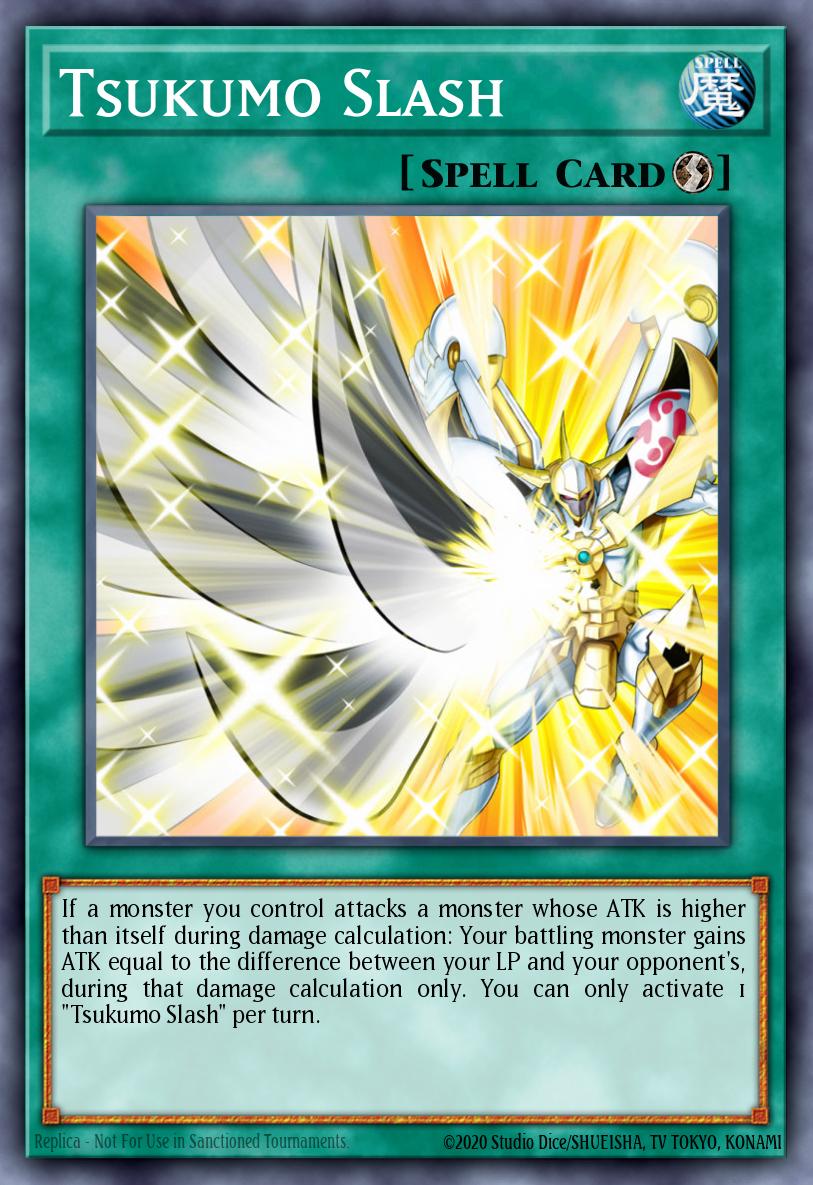 Tsukumo Slash Yu-Gi-Oh card