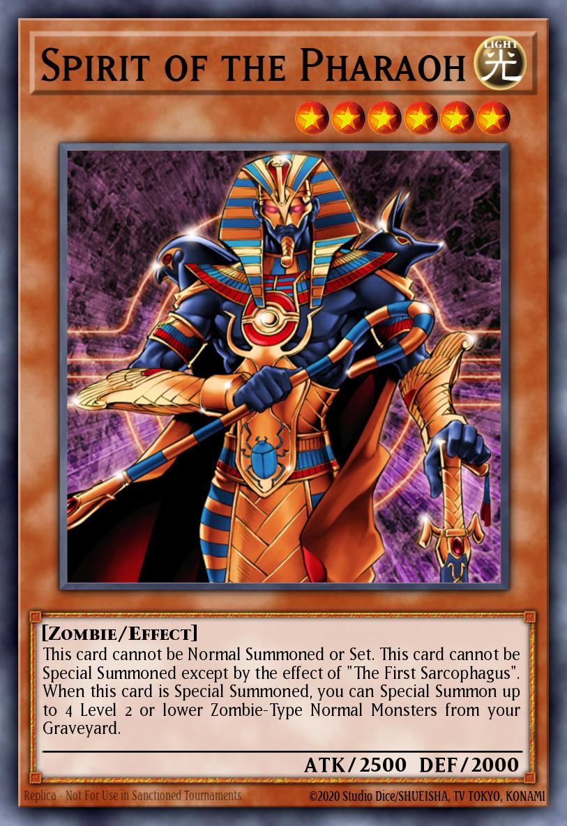 Spirit of the Pharaoh Yu-Gi-Oh card