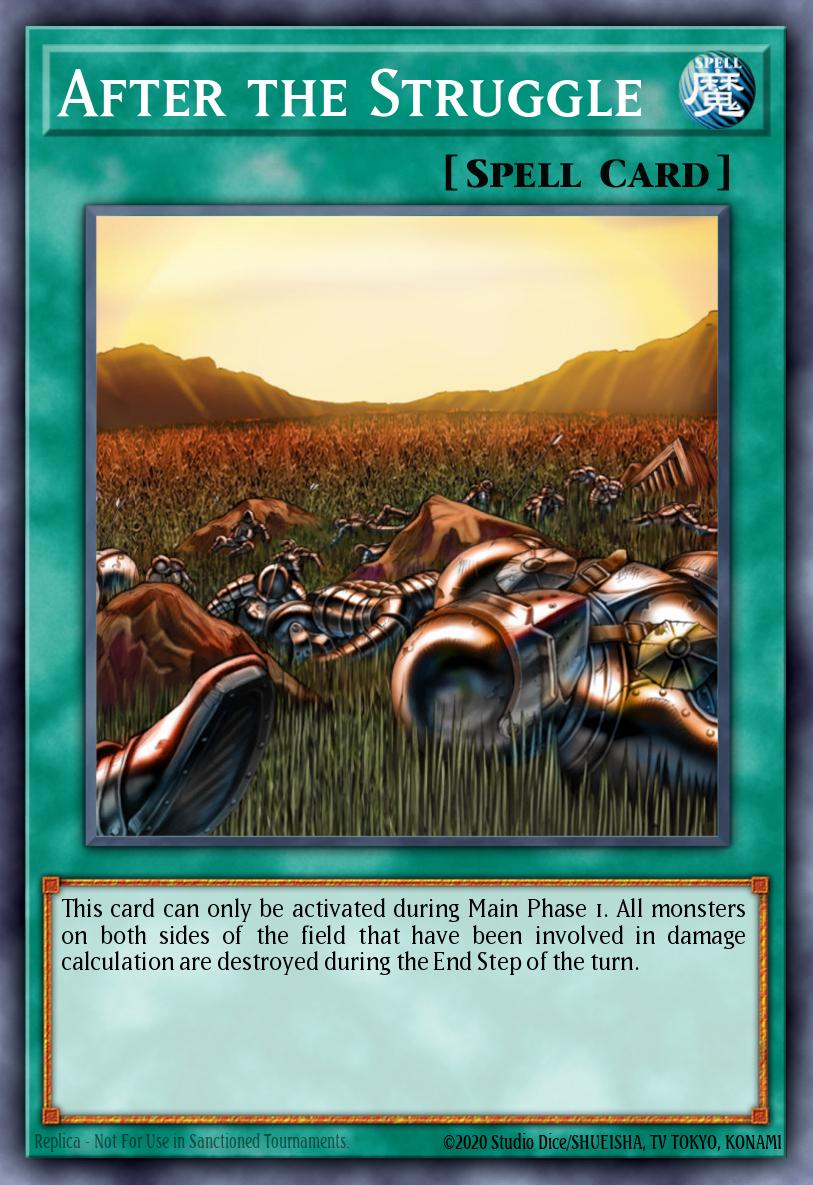 After the Struggle Yu-Gi-Oh card
