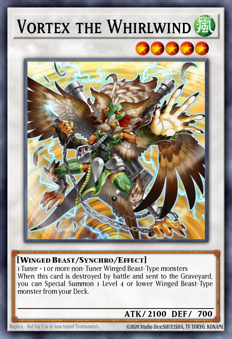 Vortex the Whirlwind Yu-Gi-Oh card