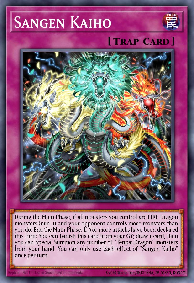Sangen Kaiho Yu-Gi-Oh card