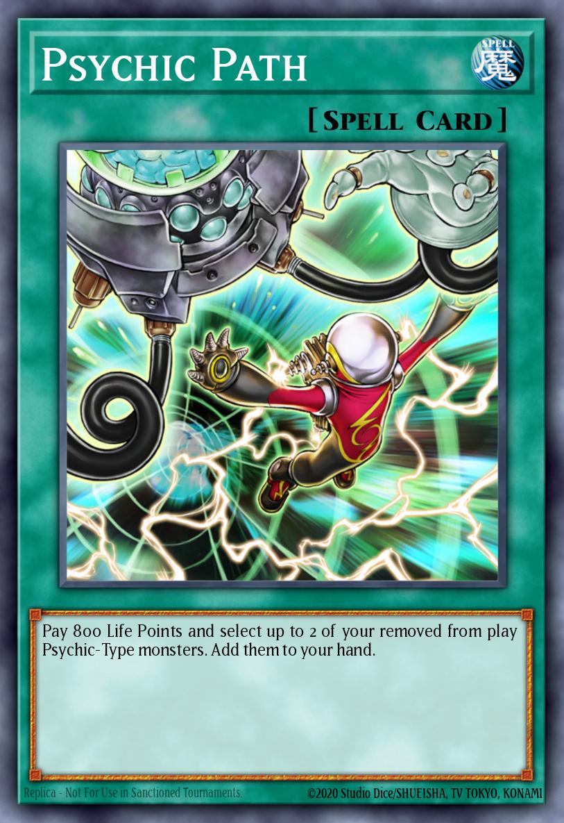 Psychic Path Yu-Gi-Oh card