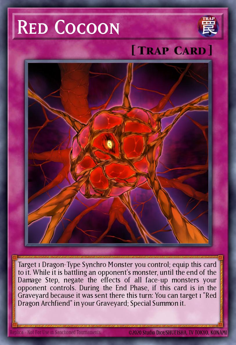 Red Cocoon Yu-Gi-Oh card