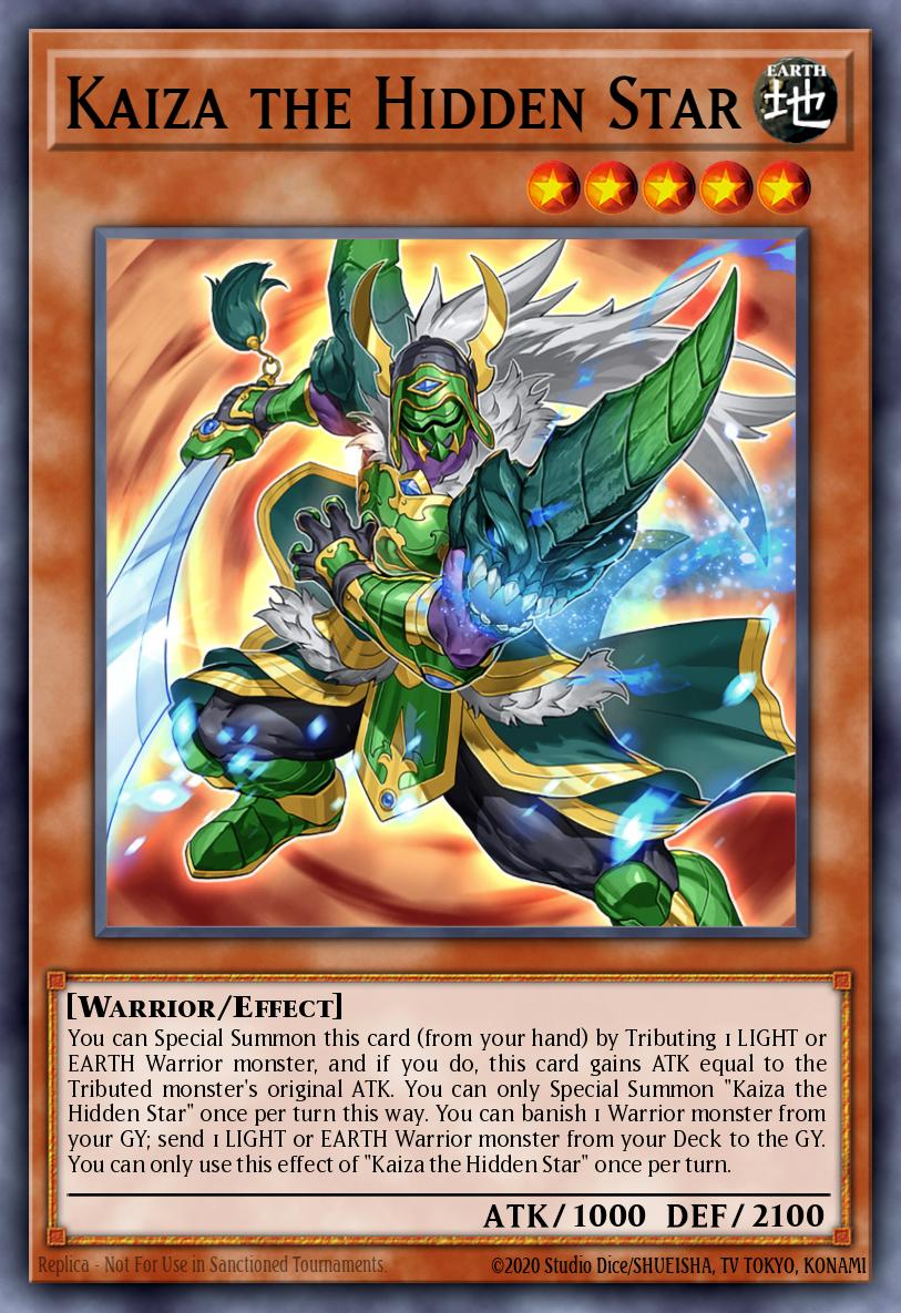 Kaiza the Hidden Star Yu-Gi-Oh card
