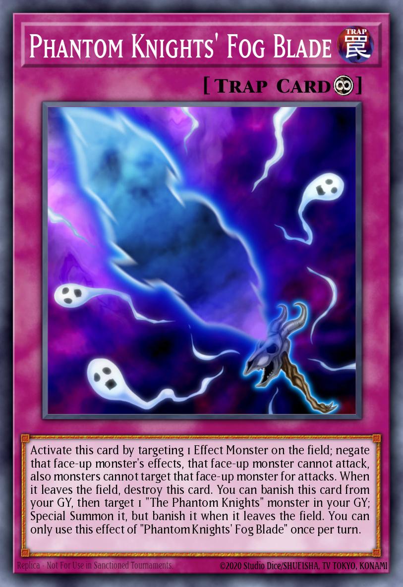 Phantom Knights' Fog Blade Yu-Gi-Oh card
