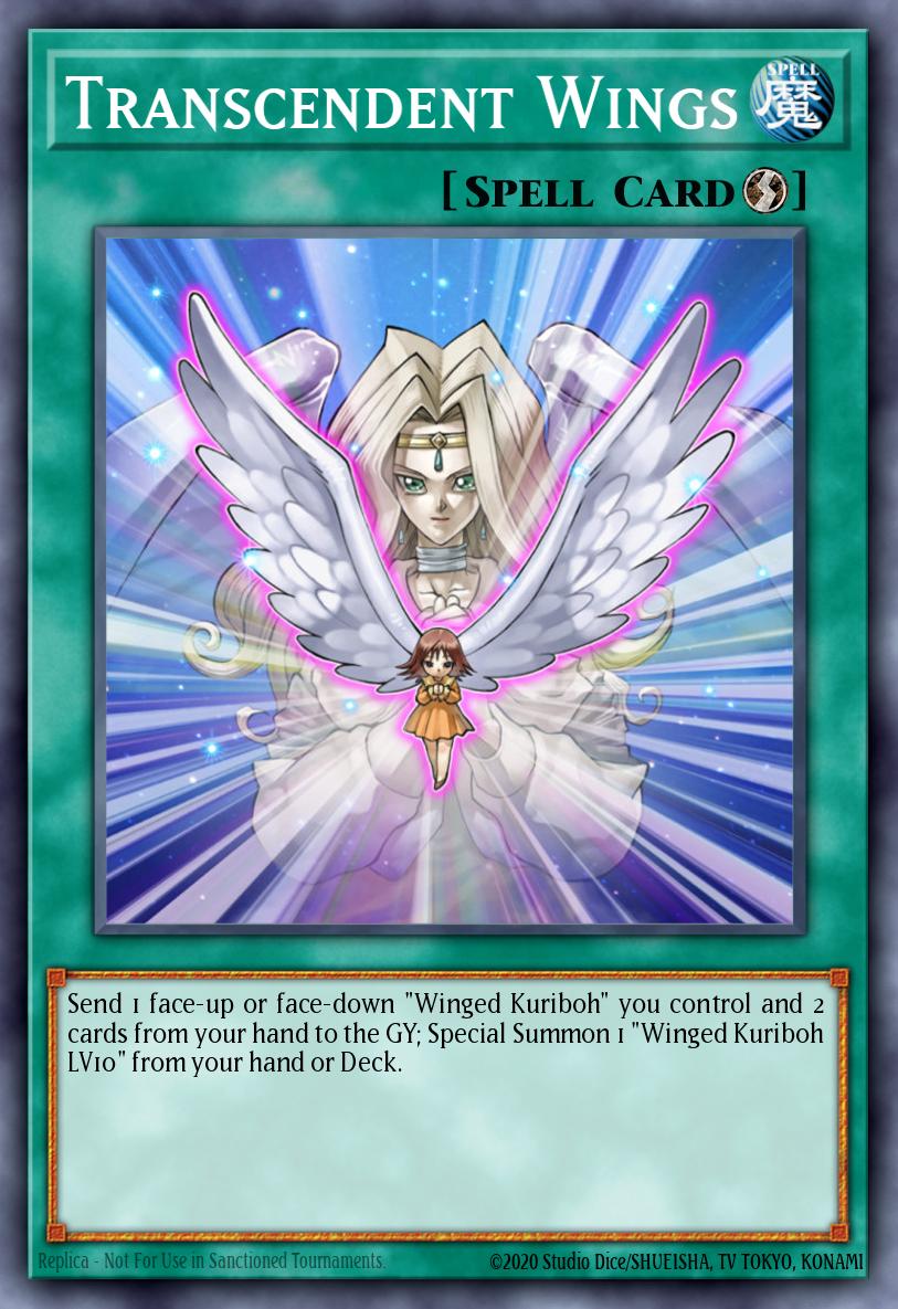 Transcendent Wings Yu-Gi-Oh card
