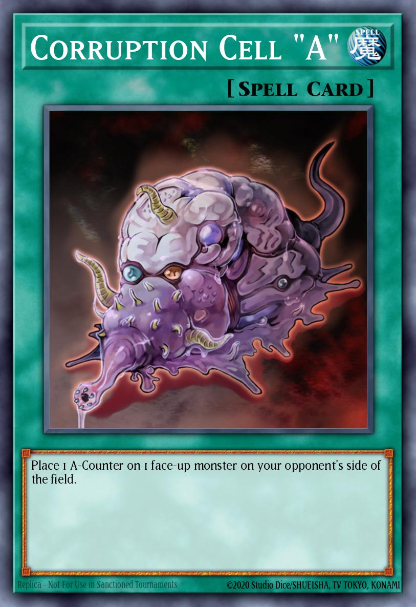 Corruption Cell "A" Yu-Gi-Oh card