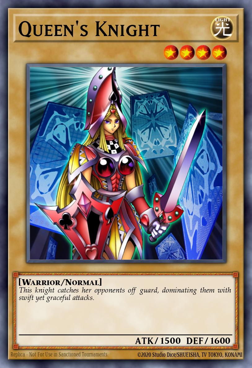 Queen's Knight Yu-Gi-Oh card